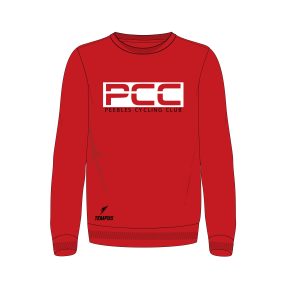 Tempus Everyday x PCC CLUB SWEATSHIRT (RED)