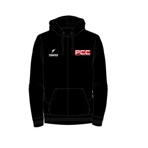 Tempus Everyday x PCC ZIP THRU HOODIE (BLACK)