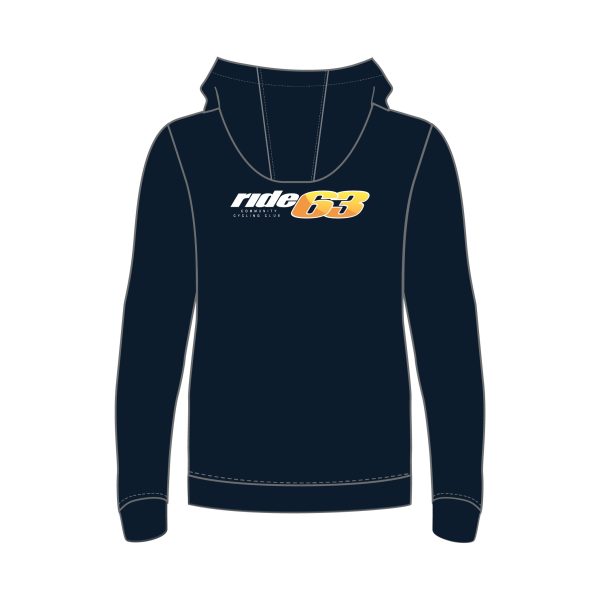 Tempus Everyday x RIDE 63 CORE LOGO HOODIE (NAVY) - Image 2