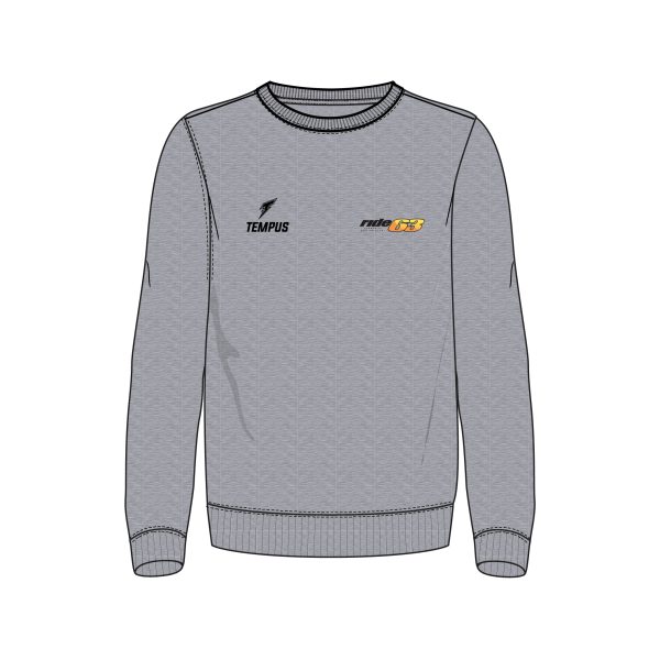 Tempus Everyday x RIDE 63 CLUB SWEATSHIRT (GREY MARL)